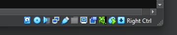 VirtualBox Icons to Monitor