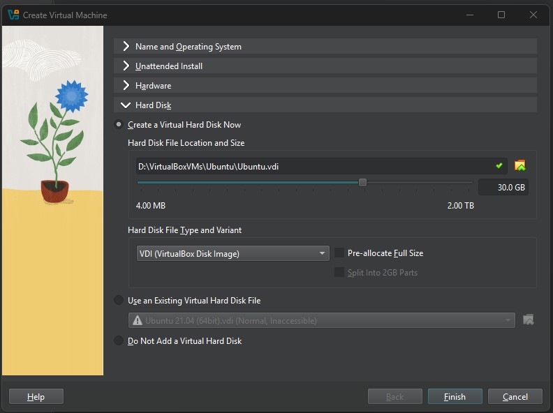 Hard Disk Size Increased
